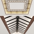 New Chinese Ceiling 3d model