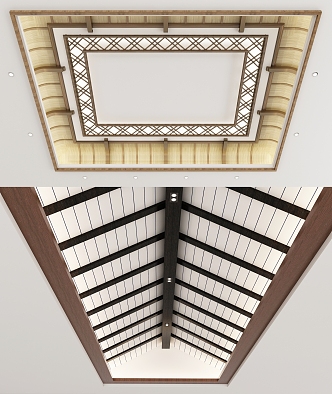 New Chinese Ceiling 3d model