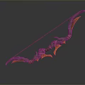 Crossbow Mechanical Crossbow Shift Bow and Arrow Shoot Far Equipment Weapons High-tech Crossbow 3d model