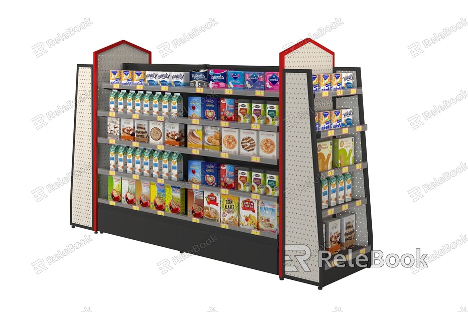 Shelf Convenience Store Shelf Meiyijia Nakajima Snacks Meiyijia Shelf Snacks Shelf Convenience Store model