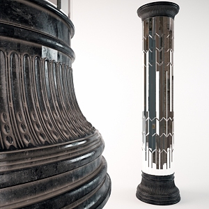 Roman Column 3d model