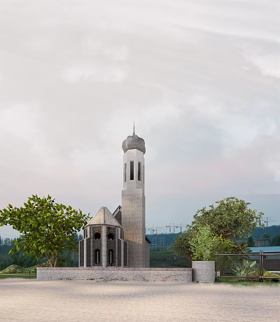 The Modern Tower 3d model