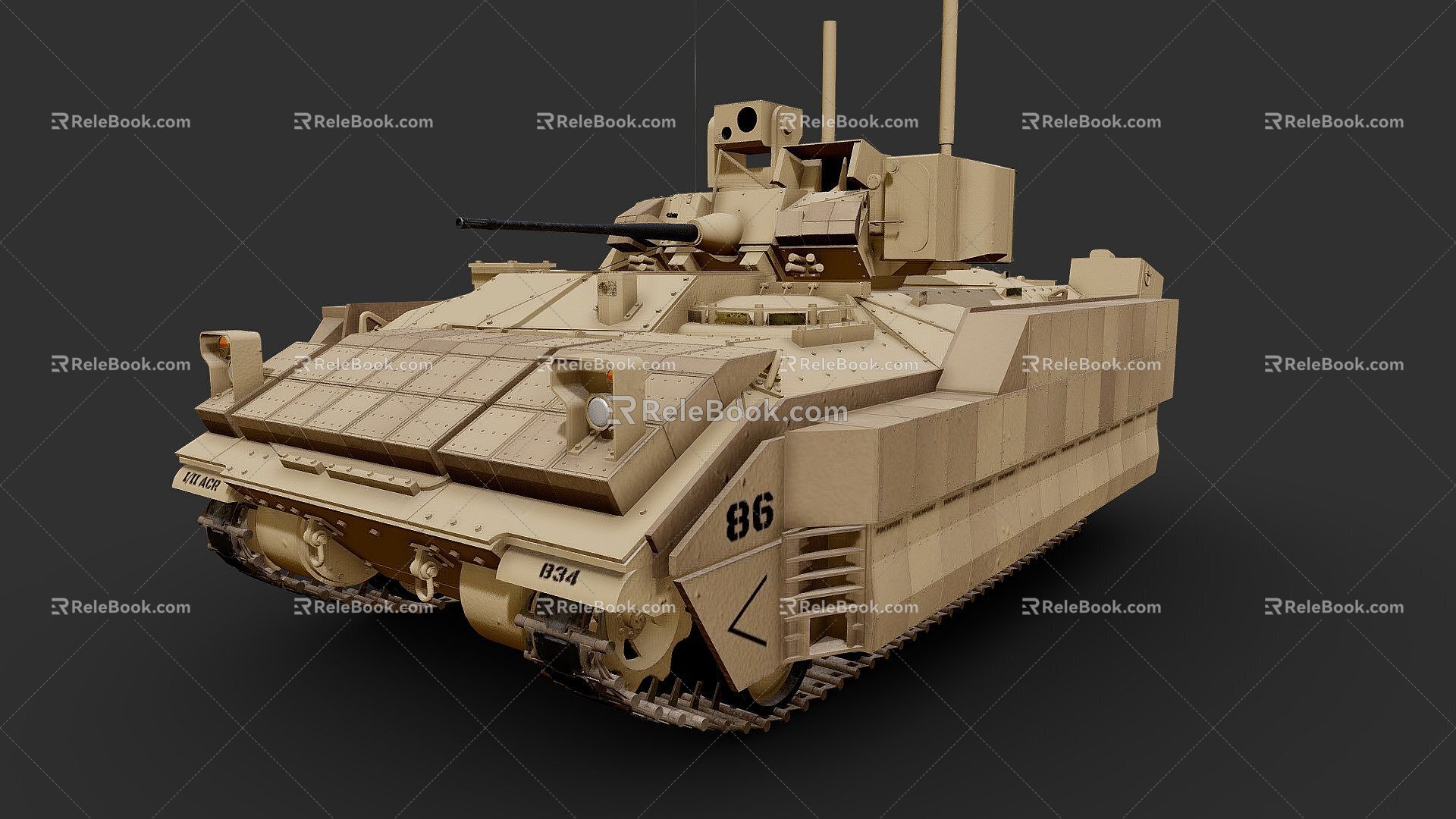 Weapons Combat Vehicle 3d model