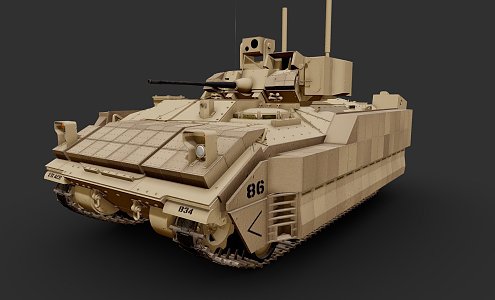 Weapons Combat Vehicle 3d model