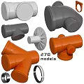 Different Types of Pipe Fittings Including 270 Models for Plumbing