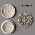 Minotli Ceiling Medallions In Different Styles With Simple And Ornate Designs