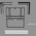 Minetti Decorative Lines And Ornate Borders For Interior Design Elements 3d model