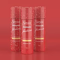 Sparkle Eau de Toilette Perfume Spray Bottles With Red Speckled Design And Gold Labels