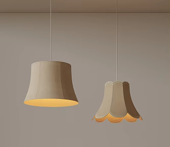 Modern Antique Chandelier Minimalist Chandelier Nordic Simple Chandelier Bedroom Bedside Chandelier Single Chandelier Restaurant Chandelier 3d model