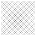 Durable Diamond Pattern Mesh Net With Secure Knots And Regular Structure