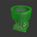 New Chinese Style Bronze Ding Ancient Ding Ancient Cultural Relics Ding Copper Treasure Ding 3d model