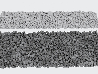 stone pebbles 3d model