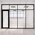 Modern venetian blinds shutter partition 3d model