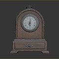 Floor Clock Big Clock Vintage Clock 3d model