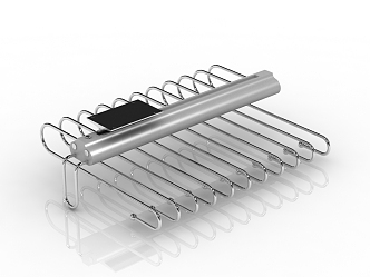 Modern trouser rack 3d model