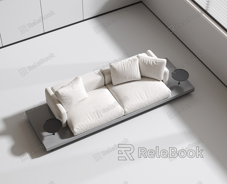 Modern Minotti double sofa model