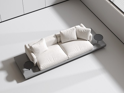 Modern Minotti double sofa model