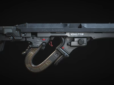 X1985 Core 4.7 Advanced Weapon Featuring Tactical Mechanical Design And Grip 3d model