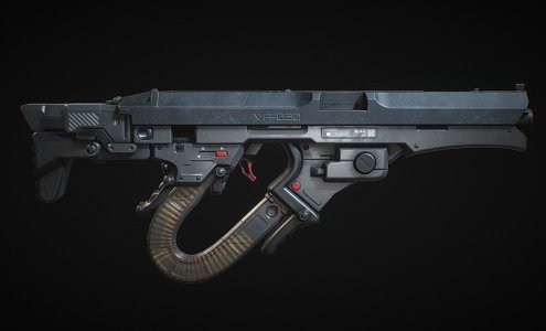 Rifle 3d model