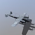 Modern Fighter Aircraft Fighter Bomber 3d model