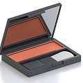 Cosmetic makeup box makeup mirror blush powder 3d model