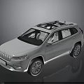 Silver SUV with Panoramic Sunroof Sleek Exterior Modern Design and Alloy Wheels
