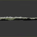 3D Terrain Model Featuring Mountain Range River Lake And Green Vegetation