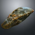 Natural Wooden Stone Slab Featuring Unique Organic Texture And Warm Earthy Color Tones