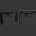 Modern Box Science Fiction Box Science Fiction Box 3d model
