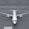 Singapore Airlines Commercial Airplane Featuring White And Gold Livery Exterior Design