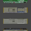 Modern City Buses In Blue Yellow White Colors With Streamlined Fleet Design