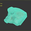 Natural Wood Stone Decorative Material With Pink Green Dark Color And Natural Texture