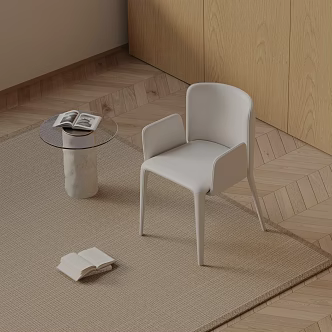 Modern Dining Chair 3d model