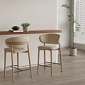 Bar Chair Bar Stool High Stool 3d model