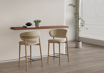 Bar Chair Bar Stool High Stool 3d model