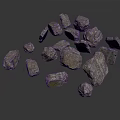 Natural Rough Stone Materials With Irregular Shapes For Construction And Design