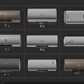 Various Brands Daily Electrical Appliances Water Heaters with Different Colors and Designs on