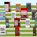 Modern Vending Machines 3d model