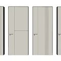 Modern Swing Doors With Various Styles And Sleek Panel Details For Home Interior