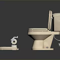 Modern Bathroom Toilets with Various Designs Seats Lids and Flush Accessories