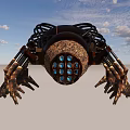 abstract spider 3d model