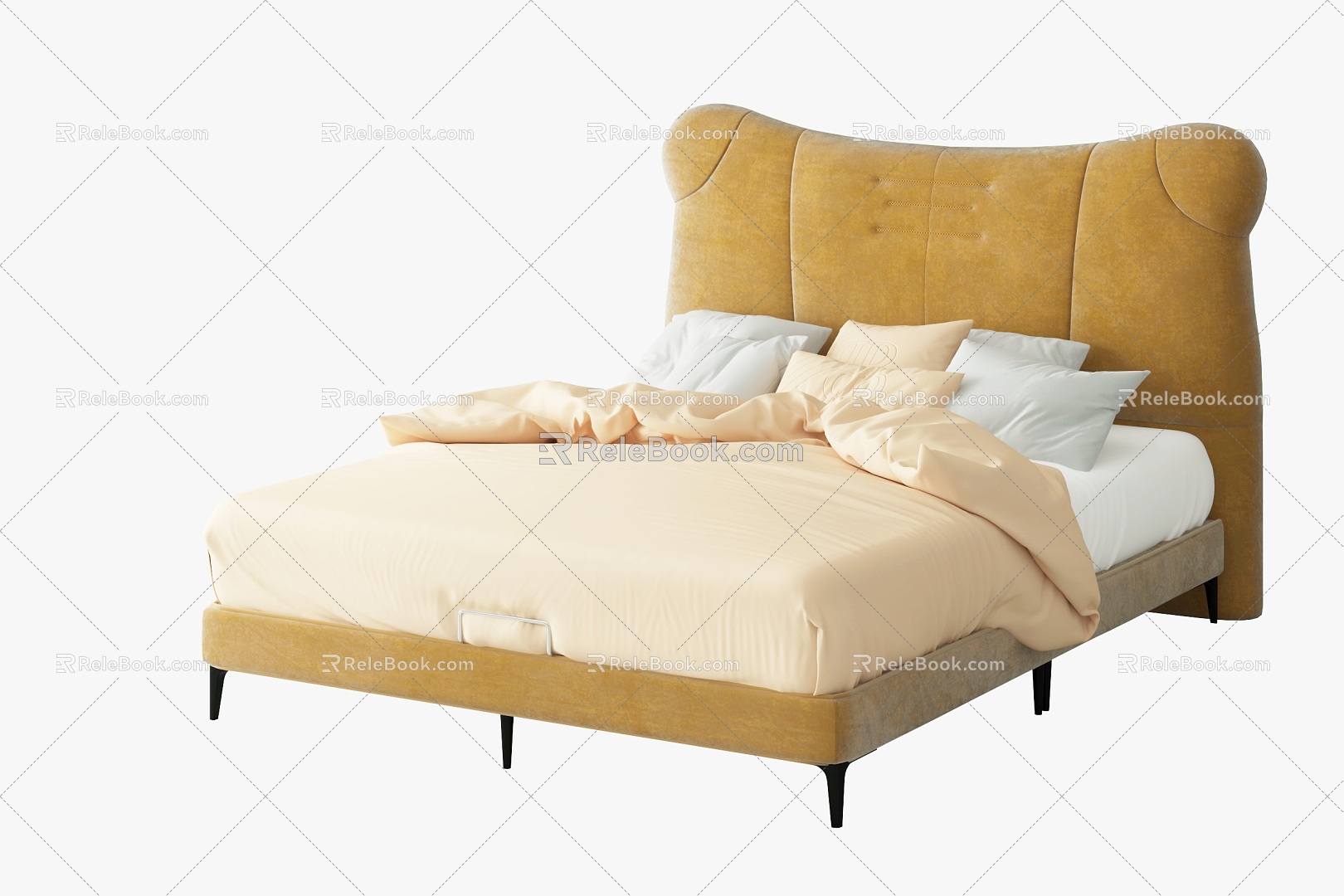 Modern Children's Bed 3d model