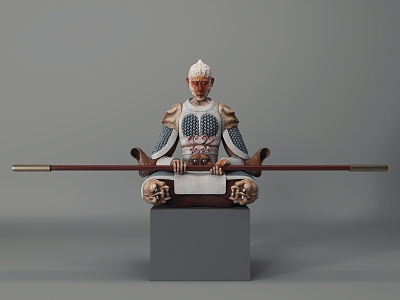 New Chinese Sculpture Art Furnishings model