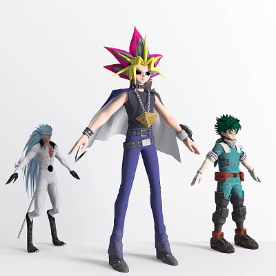 Modern Game Role Game King 3d model