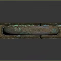 Lock combination lock metal lock antique lock old lock tools hardware tools processing tools furniture 3d model