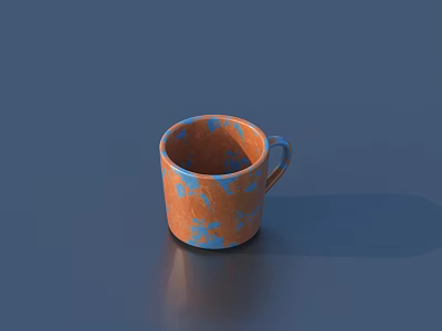 Cup daily necessities craft ornaments artwork 3d model