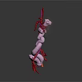 3D Rendering of Abdominal Organs Anatomy with Vessels and Intestines Structure