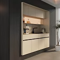 Modern Sideboard Finished Sideboard Cabinet Tea Cabinet Sideboard Wine Cabinet Sideboard End View Cabinet Sideboard 3d model
