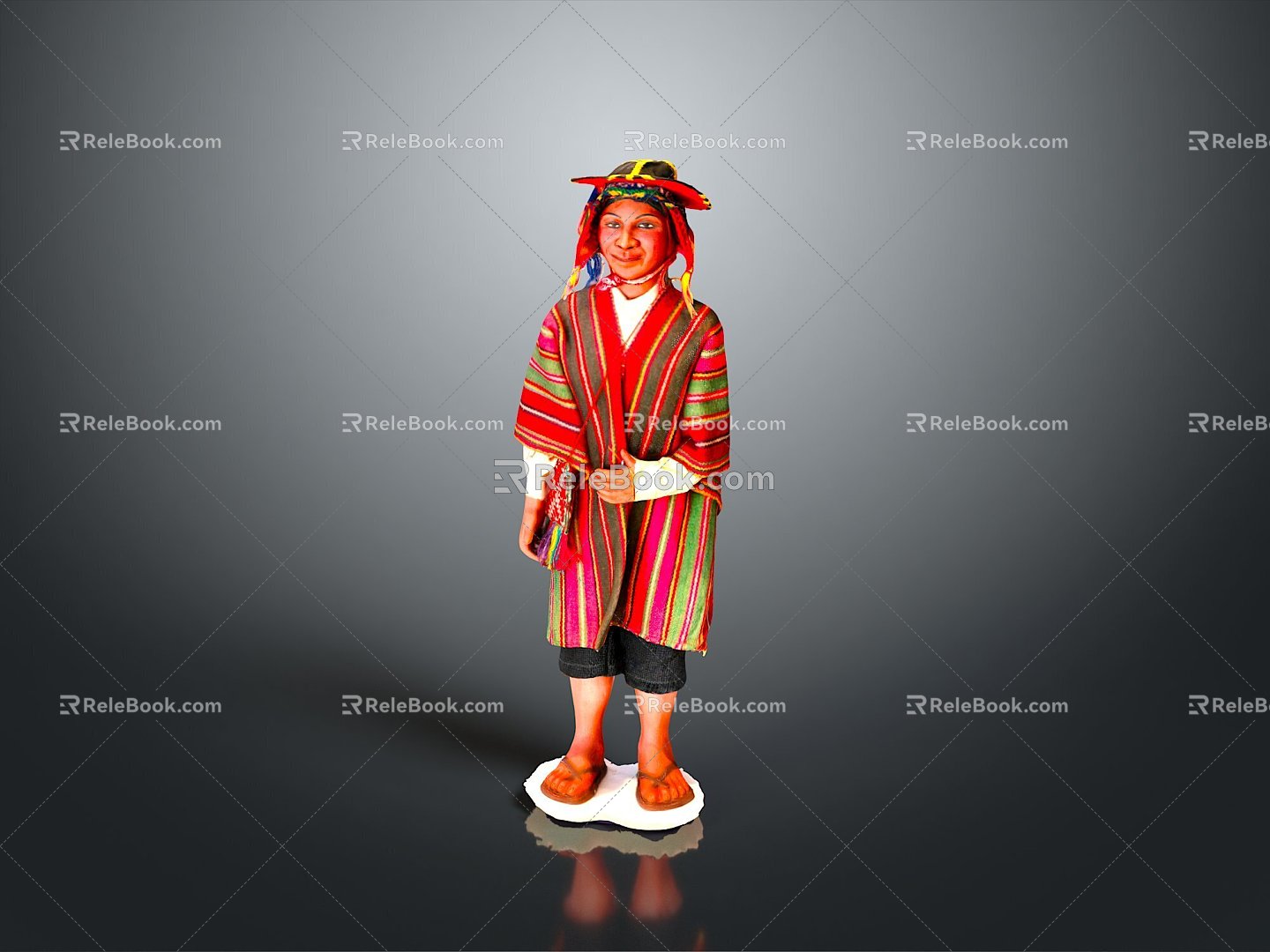 performance clothing dance clothing costume special costume traditional costume dance costume ethnic costume 3d model