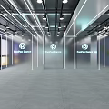 Proshop Dash Modern Fitness Retail Space With Large Windows And Lighting Design